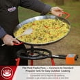 thumbnail image 3 of Magefesa 12-Inch Outdoor Propane Paella Gas Burner, Heavy-Duty Reinforced Enameled Steel, Fits Paella Pans Up to 15-Inch, Tripod not included., 3 of 5