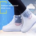 thumbnail image 4 of CSChome Waterproof Shoe Covers Waterproof Shoe Covers Reusable Overshoes for Rain Non-Slip Boot Covers for Men Women Foldable Zipper Shoe Protectors for Outdoor, 4 of 5