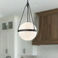 thumbnail image 6 of PD406418BGGO-Alora Lighting-Harmony - 4 Light Pendant-35.75 Inches Tall and 17.5 Inches Wide-Brushed Gold Finish-Glossy Opal Glass Color, 6 of 7