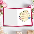 thumbnail image 2 of Funny birthday card for women, humorous birthday gift prepared for best friends, sisters, colleagues, age humor birthday card, contains printed information and envelope, size 57 inches, 2 of 4