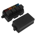 thumbnail image 5 of 5X 12 Way Blade Fuse Holder Box with Spade Terminals and Fuse 4PCS 4Pin 12V 80A Relays for Car Truck Trailer and Boat, 5 of 10