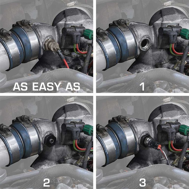 GlowShift 7.3L Power Stroke Air Intake Heater Boost Plug Adapter -  Walmart.com