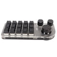 thumbnail image 2 of USB Mini 15 Key Keypad with 3 Knobs Type C Wired Bluetooth 2.4G Wireless Three Connection Modes DIY Programmable Keyboard, 2 of 14