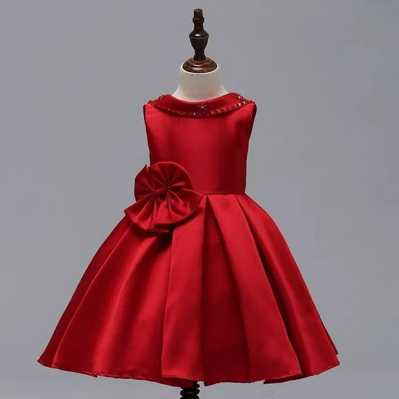 Red Party Dress for Girls