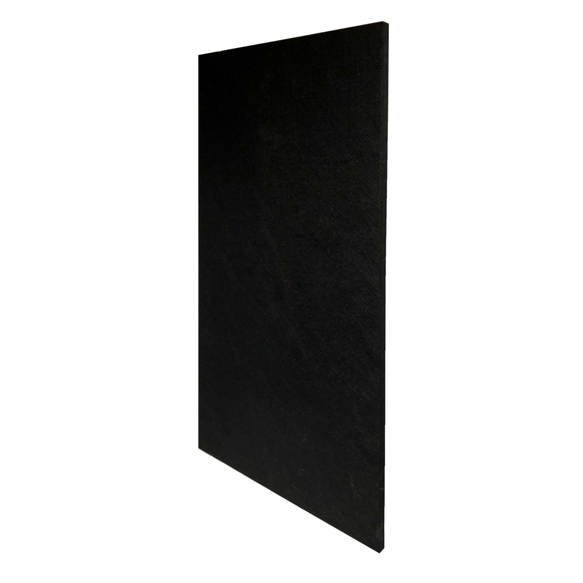 ATS Acoustics PET Acoustic Panel, Polyester, Water Resistant, 24" x 48" x 1" (Black)