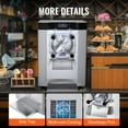 thumbnail image 6 of KFFKFF Commercial Hard Serve Ice Cream Machine Maker with a Yield of 12 Liters per Hour for Single Flavor, 6 of 9