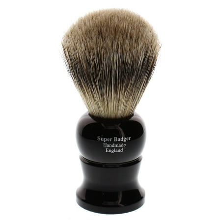 Edwin Jagger Super Badger Shaving Brush, Medium, Imitation (Edwin Jagger Best Badger Shaving Brush)