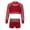 Red, variant on TiaoBug Girls Hip Hop Jazz Dance Outfits Mesh Crop Hooded Tops Shorts Active Clothes Set for Gym Black 14