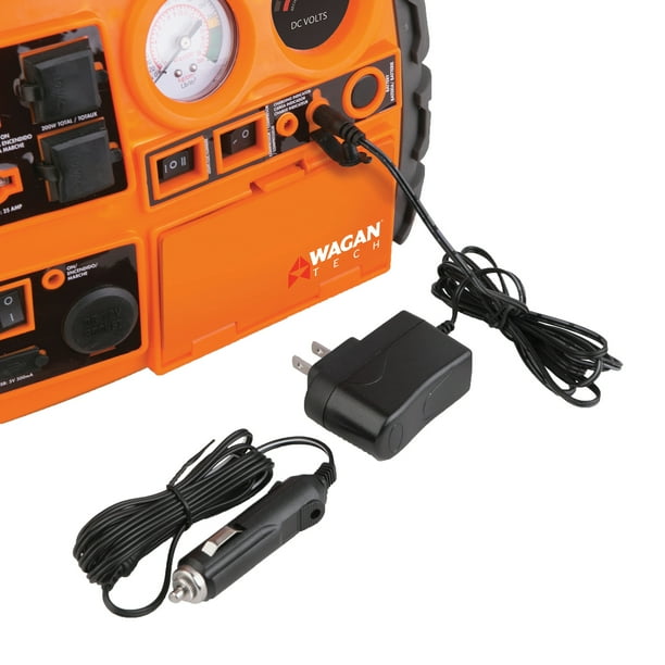 Wagan Tech Power Dome NX2 12-Volt Jump Starter, Air Compressor