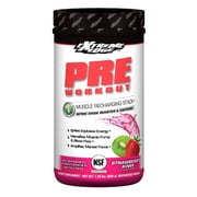 Bluebonnet Extreme Edge Pre Workout + Nitric Oxide Booster, Strawberry Kiwi, 60 Servings