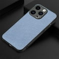 thumbnail image 4 of Compatible with iPhone 13 Pro Case,Cute Woven Pattern Case for Women Men,Bumper,Soft Shockproof Camera Protection Phone Case TPU Anti-Bump Silicone Wireless Charging Case for iPhone 13 Pro,Blue, 4 of 10