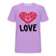 thumbnail image 4 of Ceisia Men's Casual Heart-Printed Short Sleeve Crew Neck Gift T-Shirt, 4 of 5