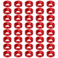 thumbnail image 1 of Uxcell M8 Finition Laveuse à Ressort, 40 Pcs Joint de Vis en Alliage d'Aluminium pour Pièces Mécaniques Rouge, 1 of 5