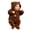Brown, variant on Baby Bear Chick Fleece Hooded Bodysuit Footed Full Zip Warm Winter Outfit for Newborn Brown,1-3 Months