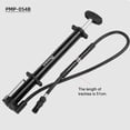 thumbnail image 2 of Mountain Bike High Pressure Pump With Barometer Extended Tube Inflator, 2 of 10