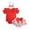 Red, variant on Staki Newborn Girl Clothes Baby Double Ruffle Romper Summer Dress Newborn Outfits Girl 3M 6M 9M Red,3-6 Months