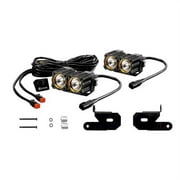 KC Hilites 97121 Flex LED Dual Spot Beam Light A-Pillar Light Mount Flex LED Fits select: 2018-2019 JEEP WRANGLER UNLIMITED SAHARA, 2020 JEEP GLADIATOR SPORT