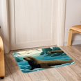 thumbnail image 6 of Sea Lion Non-Slip Polyester Door Carpet Bath Rugs Floor Mat Machine Washable, 6 of 6