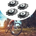 thumbnail image 2 of DEYISI 4pcs 10T MTB Bike Bearing Rear Derailleur Pulley Roller Black Guide Pulleys, 2 of 7