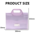 thumbnail image 4 of Caja de almacenamiento de accesorios electrónicos, bolsa de almacenamiento electrónico, bolsa de cable de doble capa 3008, 4 of 5