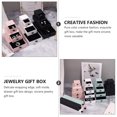 thumbnail image 3 of Jiyike 5pcs Jewelry Storage Box Earrings Boxes Necklace Case Gift Wrapping Box, 3 of 10