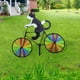 thumbnail image 2 of Promotional activities!Creative Bicycle Wind Spinners Standing Pole Garden Yard Decoration, 2 of 7