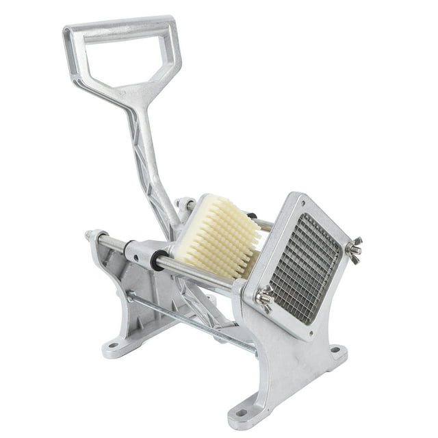 Cortador De Patatas Fritas, Ahorre Esfuerzo Cortador De Patatas De Acero Inoxidable Soporte De Herramientas De aleación De Aluminio Engrosado Cómodo Y Resistente Para Uso