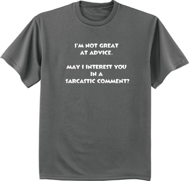 Mens Funny Tshirts Sarcasm Sarcastic 