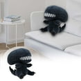 thumbnail image 5 of Xenomorph Plush Alien Movie Character Doll Toy Soft Stuffed Alien Sci-Fi Doll(Black-9.8In), 5 of 5