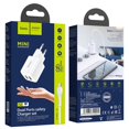 thumbnail image 5 of hoco. Chargeur Double Port N8 Lingyi Norme Européenne pour Android, 5 of 5