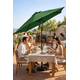 thumbnail image 5 of Sombrilla Plegable Para Exterior Jardin Playa Manivela 2.7m verde, 5 of 9