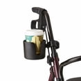 thumbnail image 2 of Medline Walker Cup and Cane Holder, Black, 13.6 Ounce, 2 of 2