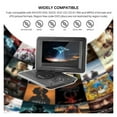 thumbnail image 2 of 13.9 Inch Portable Home Car DVD Player VCD CD TV Player USB Radio Adapter Support TV/FM/USB Gameing ,Portable Visual Experience, 2 of 6