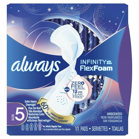 pads unscented sanitary wings