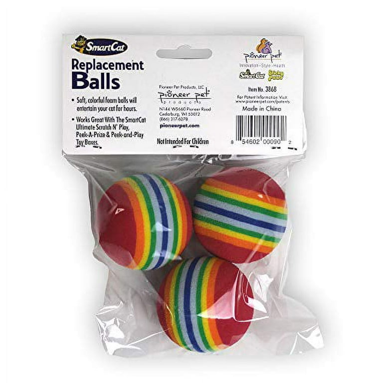 SmartCat Toy Box balls 3 Pack Walmart