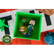 Minecraft Creeper Storage Cube Organizer, Green