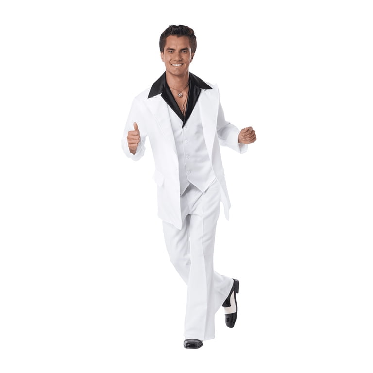disco dress mens OppoSuits Men's Suit - Discoballer The Rhythm Is Gonna Get You Do you have Saturday night fever Mens Disco Fever Costume (New)