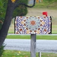 thumbnail image 4 of GZHJMY Vintage Turkish Colorful Mandala Magnetic Mailbox Cover Large Size Mailbox Wraps MailWraps Post Letter Box Cover Garden Yard Oversized 25.5 x 21 inch Home Decor, 4 of 7