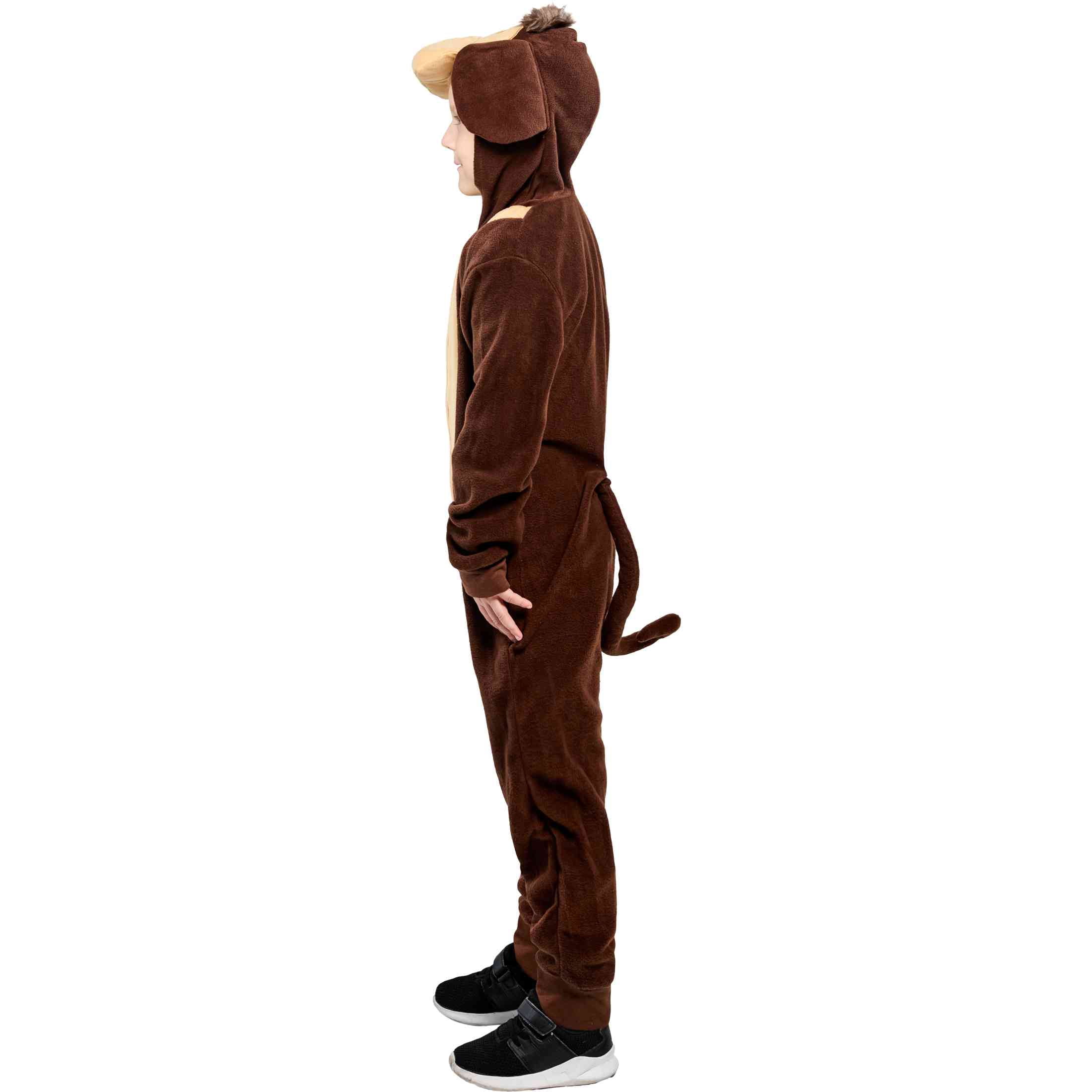 Monkey Jumpsuit Halloween Costume for Children, Boys Size L (10/16), by Way to Celebrate