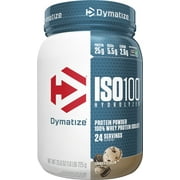 Dymatize ISO100 Hydrolyzed Whey Isolate Protein Powder, Cookies & Cream, 1.6 lb