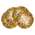 thumbnail image 1 of WANGQI Fall Color Wild Flowers Pumpkin Table Runner Table Decoration for Kitchen Dining Dinner Autumn Home Decor, 1 of 5