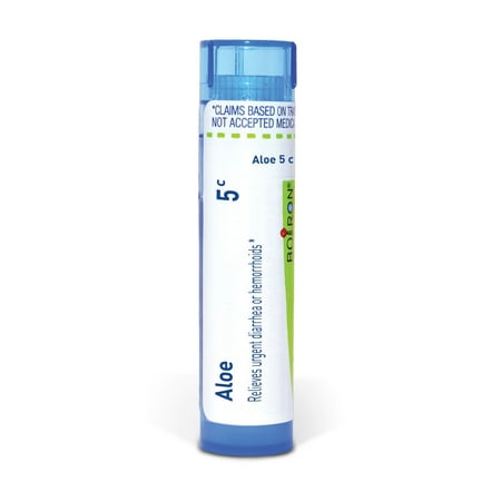 Boiron Aloe 5C, Homeopathic Medicine for Urgent Diarrhea Or Hemorrhoids, 80 Pellets