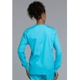 thumbnail image 5 of Cherokee Workwear Prints Women's Scrubs Jacket Snap Front Warm Up 4350, 5 of 7