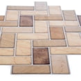 thumbnail image 3 of Truu Design Plastic Peel/Stick Backsplash Wall Tile Set Multi-Color (Set of 6), 3 of 5