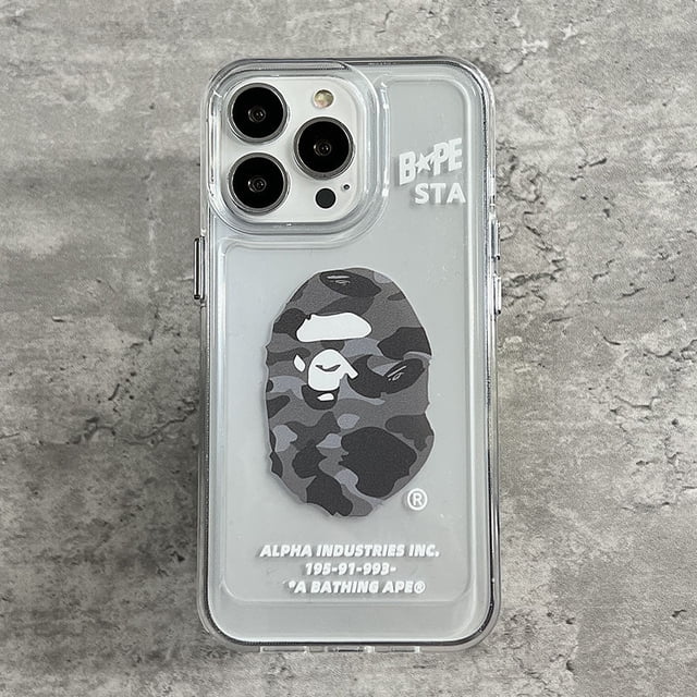 Funda de camuflaje mono mono iPhone adecuado para iphone11 12 13 14 promax x xs xr i7 i8 puls funda espacial resistente a los golpes transparente