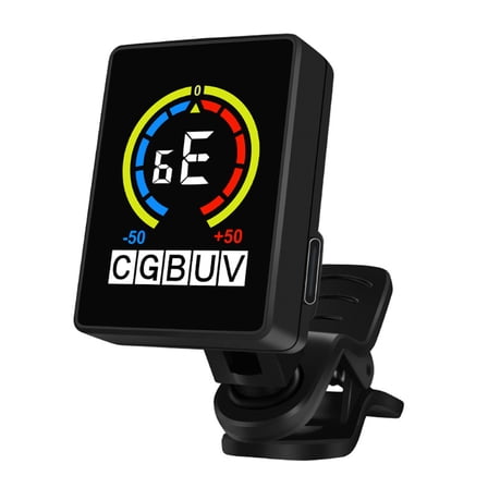 Digital Guitar Tuner with LCD Display for Guitar, Bass, Violin Electric Guitar Tuner Guitar Tuners Clip On Guitar Tuner