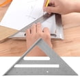 thumbnail image 1 of Right Angle  Ruler, Measuring Tool Thickened Treatment 90 Degree  Ruler, Aluminum Alloy  Ruler For Industry, 1 of 8