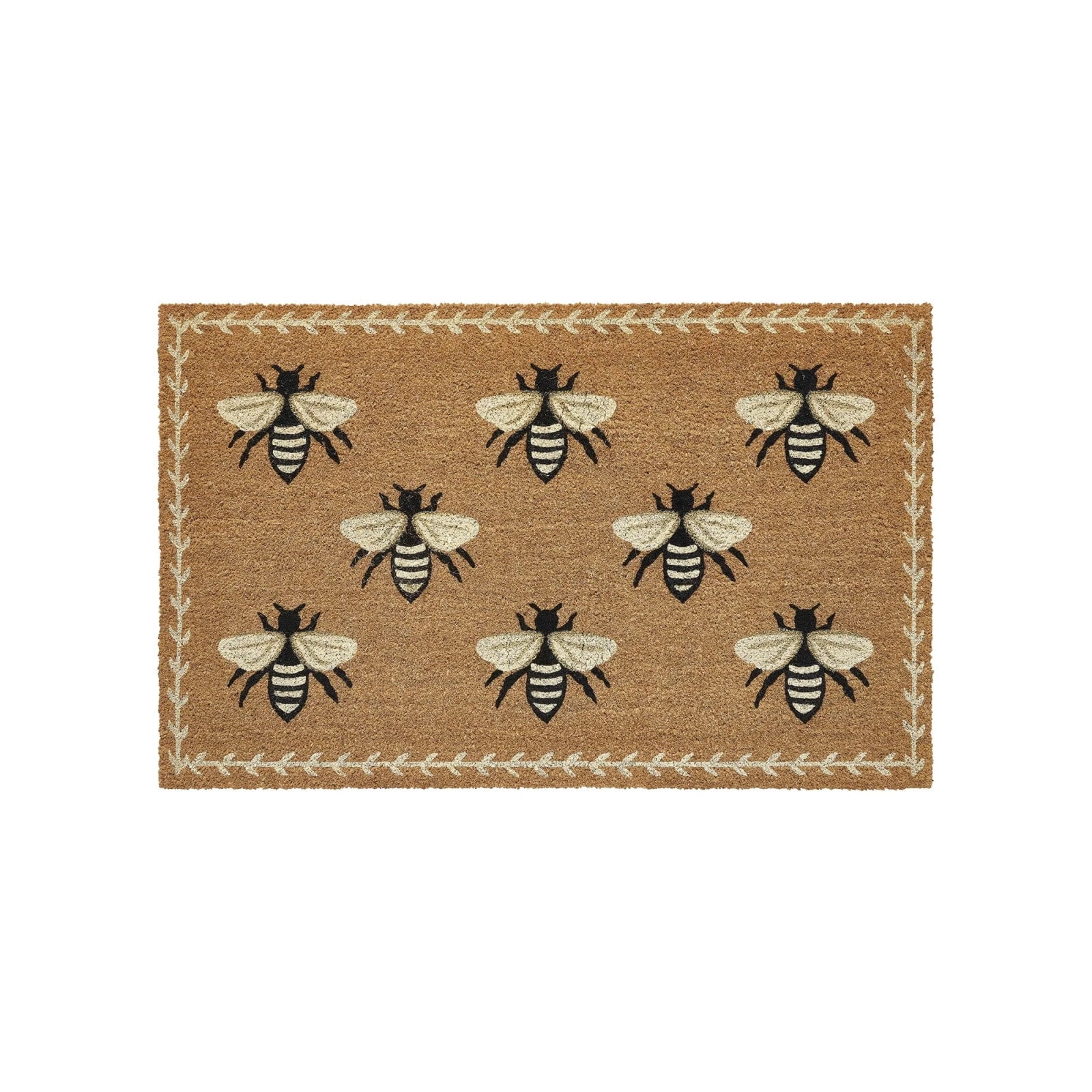 Usbinx Life Floral Door Mat 50 x 80 cm Outdoor Covered Entrance Floor Mat Textured Dirt Scraper Welcome Doormat for Front Door Patio Porch Entryway 1 Piece
