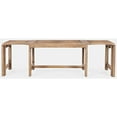 thumbnail image 5 of Jofran Bradford Modern Extendable Solid Mango Hardwood Bench, 5 of 6