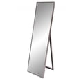thumbnail image 6 of Sleek Brushed Brass Rectangular Full Length Standing Mirror, 6 of 9